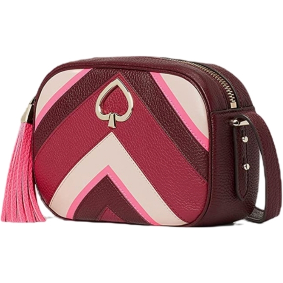kate spade Bags Kate Spade Kourtney Chevron Camera Bag Poshmark